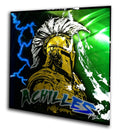 Achilles Warrior Portrait Aluminum Plate
