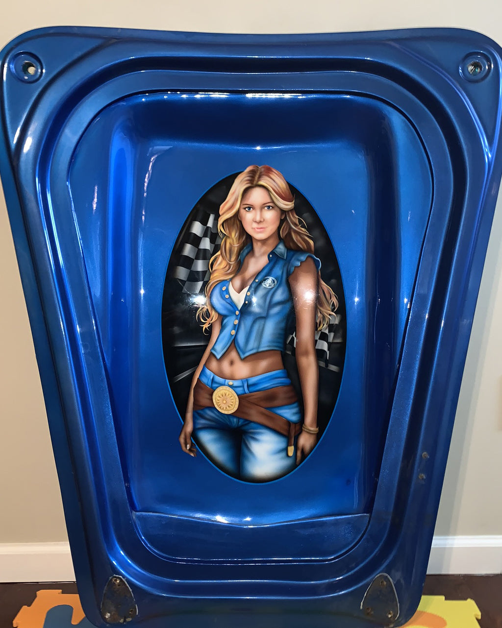 CUSTOM Shelby Cobra Pin-up Hood