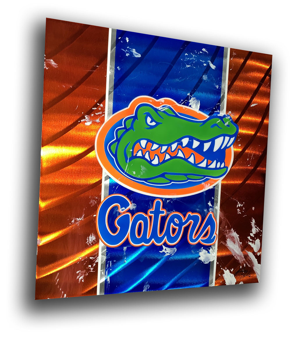 Florida Gators TEAM Portrait Aluminum Plate