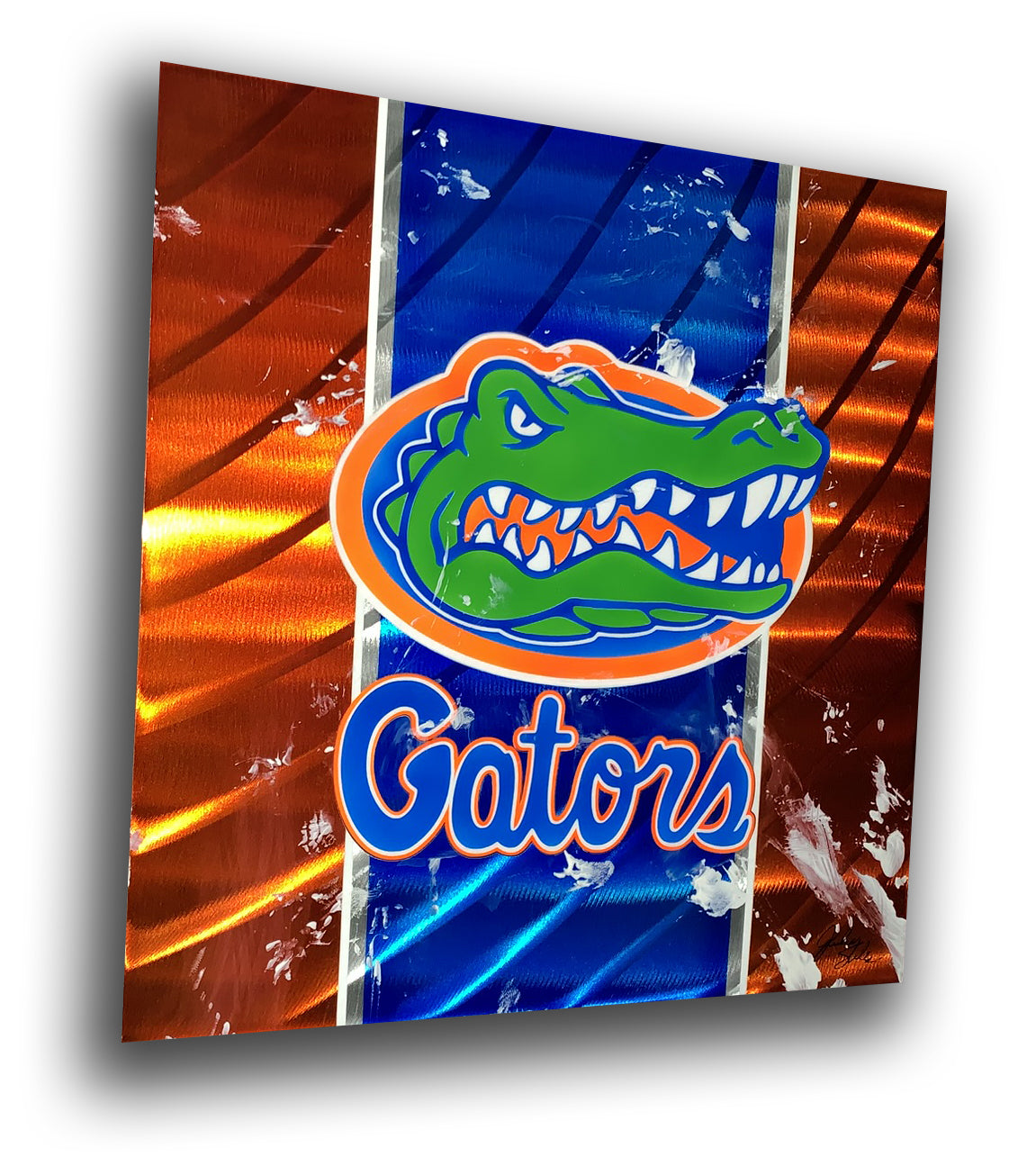 Florida Gators TEAM Portrait Aluminum Plate