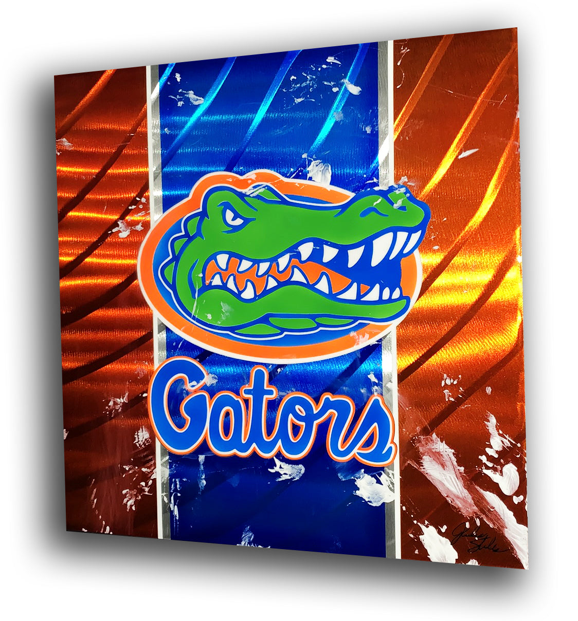 Florida Gators TEAM Portrait Aluminum Plate