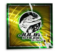 Julia Stiles' - Aluminum LOGO Plate