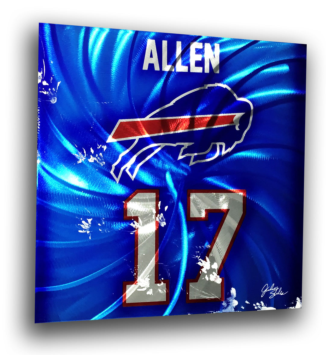 Buffalo BILLS Mafia - Josh Allen Aluminum Plate