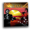 SCARFACE movie Welcome to Miami Portrait Aluminum Plate