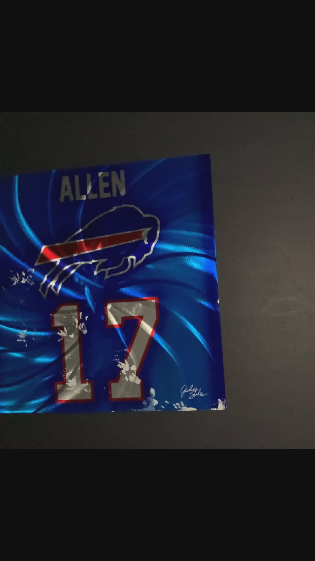 Buffalo BILLS Mafia - Josh Allen Aluminum Plate