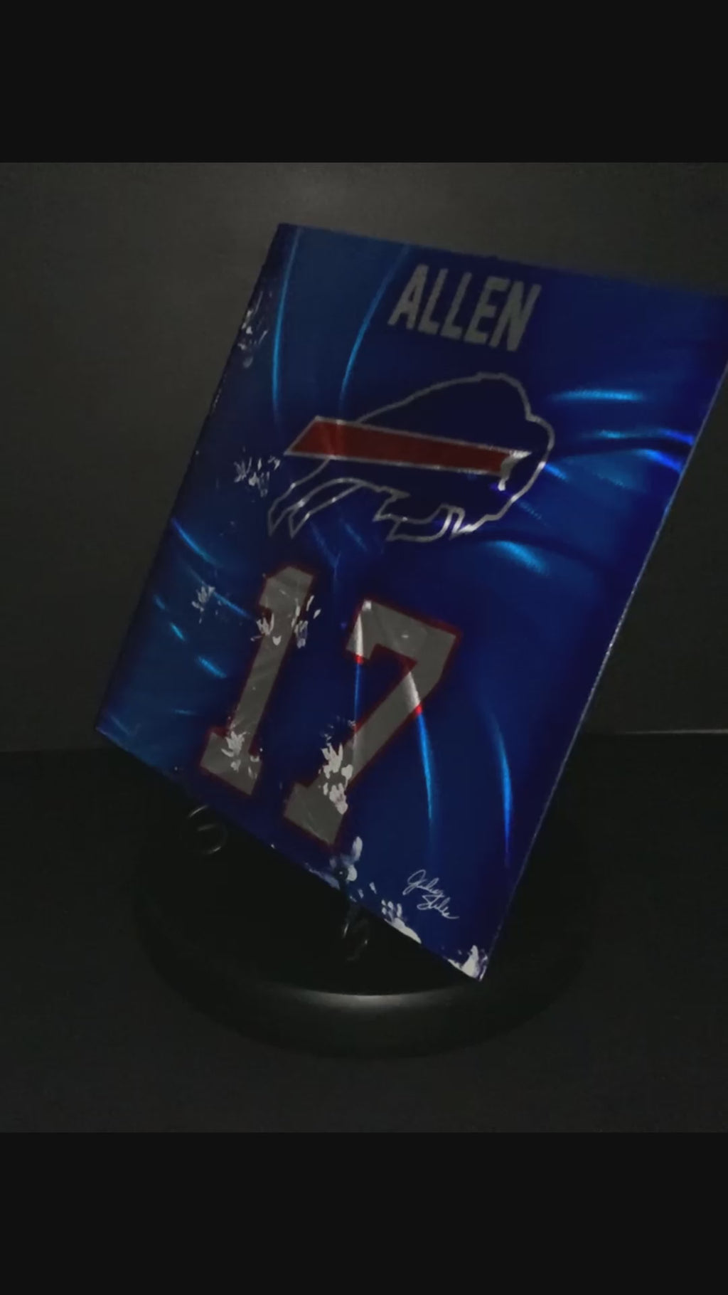 Buffalo BILLS Mafia - Josh Allen Aluminum Plate
