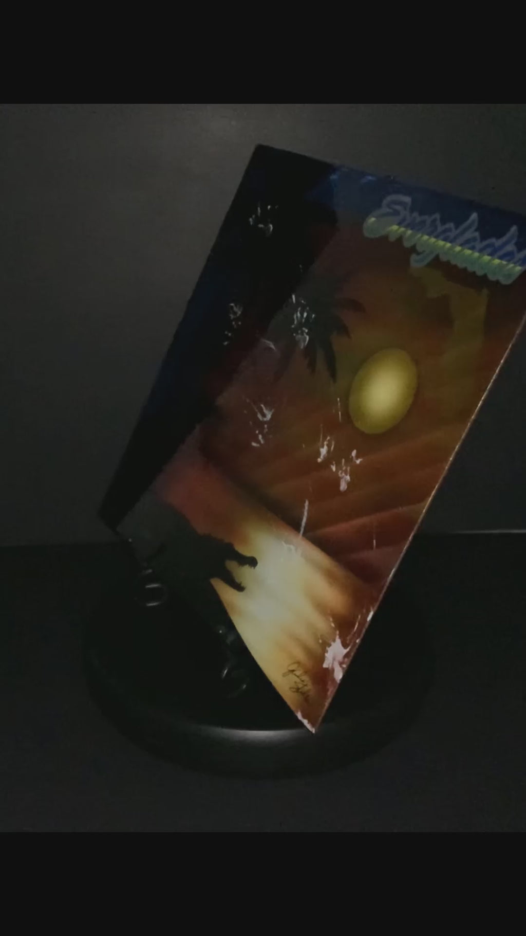 Florida Everglades Sunset Scene Portrait Aluminum Plate