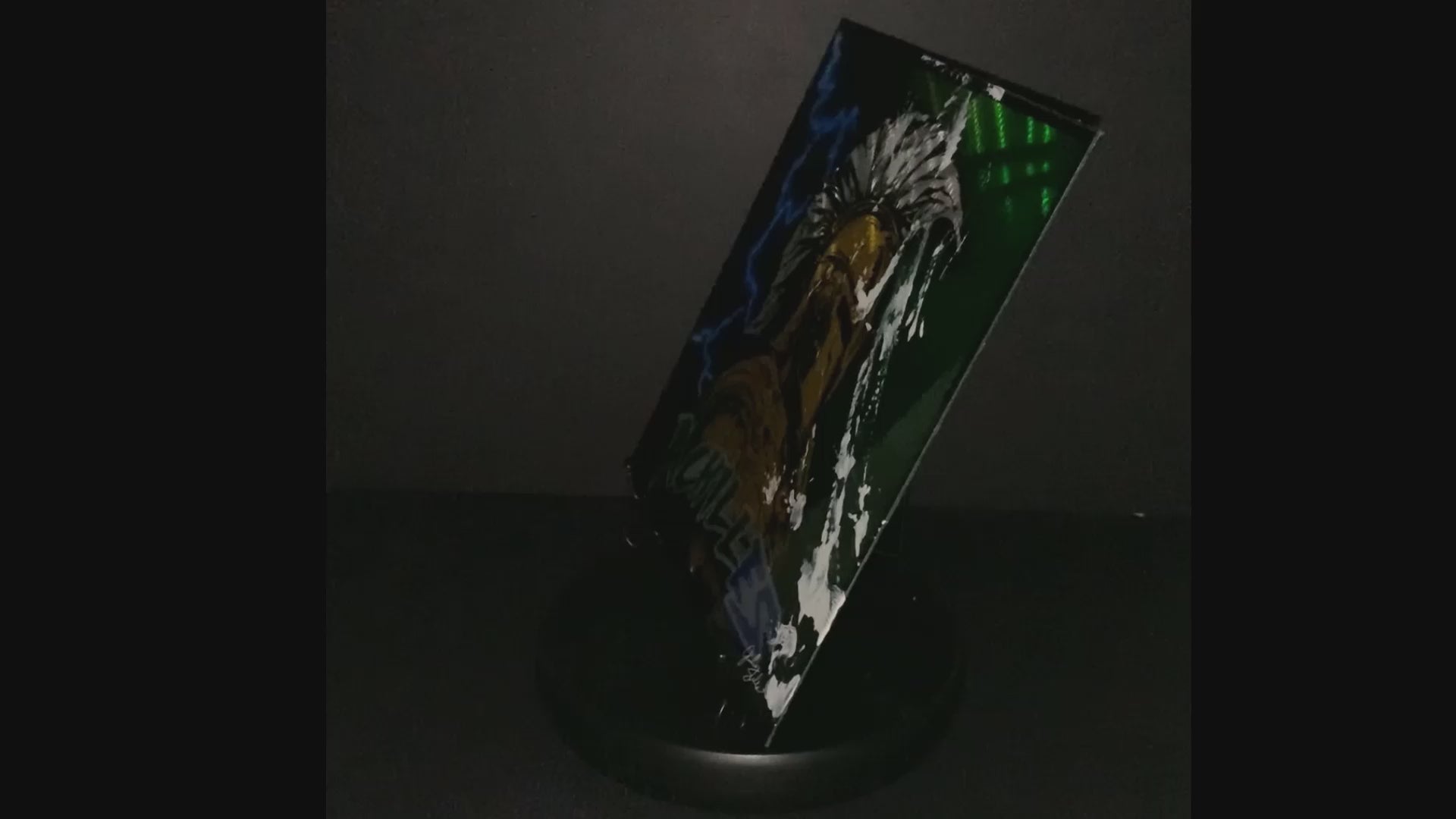 Achilles Warrior Portrait Aluminum Plate