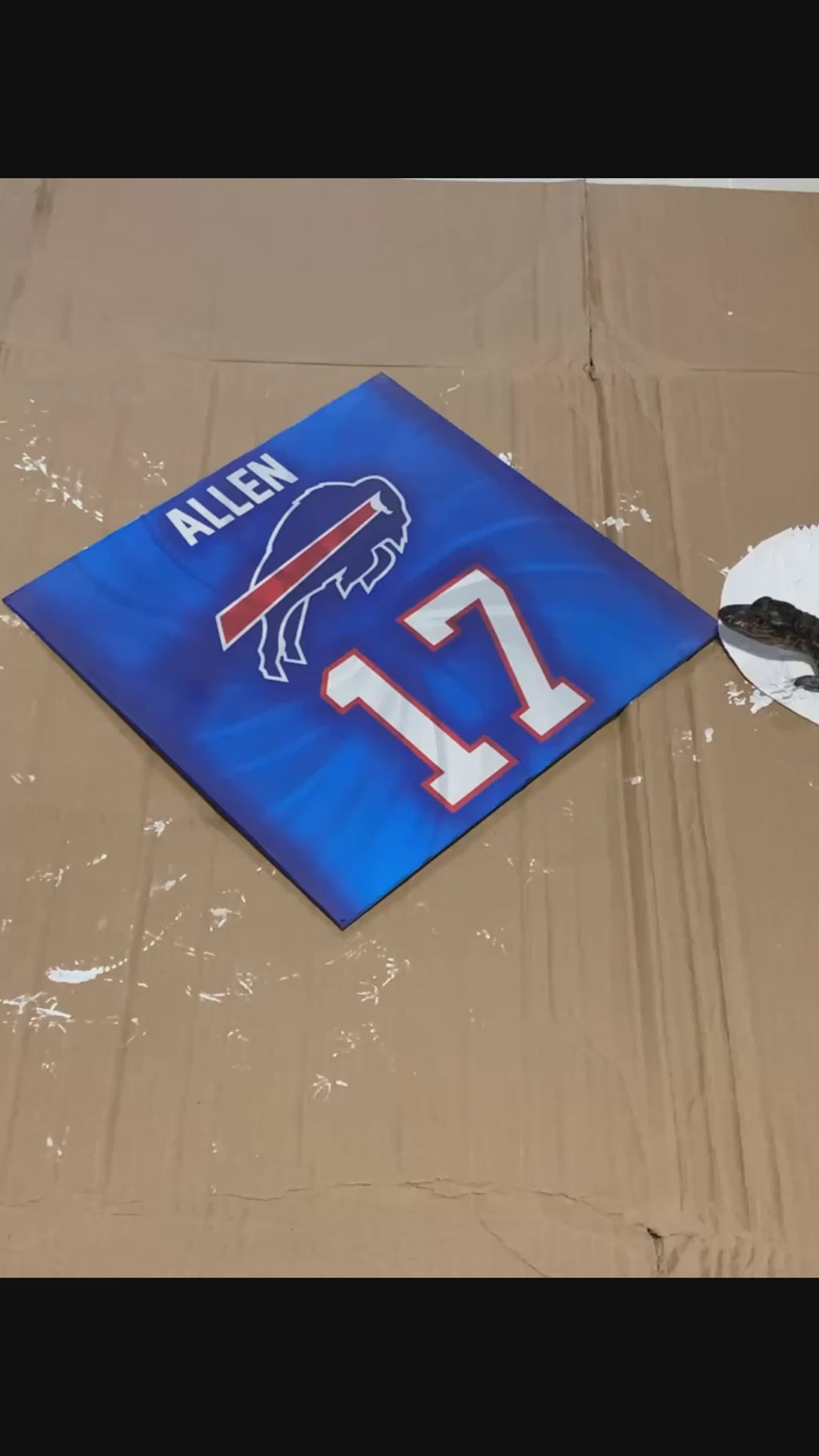 Buffalo BILLS Mafia - Josh Allen Aluminum Plate